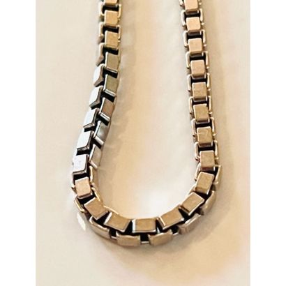 CHOPARD. Necklace in white gold 750°/°° Venetian...