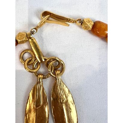 CHANEL 1998. Exceptional necklace in two-tone...