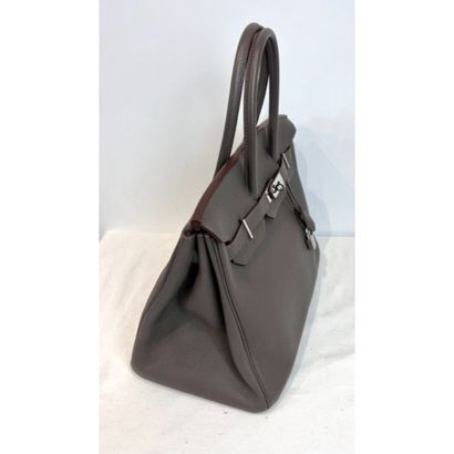 HERMES Paris 2014. Sac Birkin (35cm) en cuir...