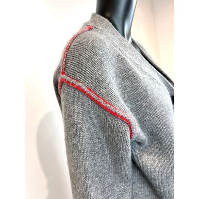 Sofie d’HOORE. Veste forme gilet en épais...