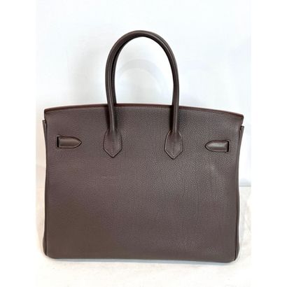 HERMES Paris 2014. Sac Birkin (35cm) en cuir...