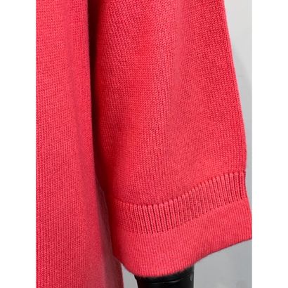 HERMES Paris. Long pull tunique en tricoté...