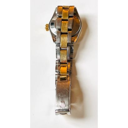 ROLEX. MONTRE Oyster Perpetual Lady en acier...