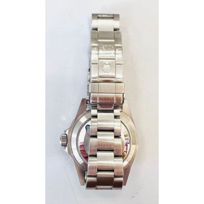 ROLEX SUBMARINER. 16610 LV. MONTRE en acier...