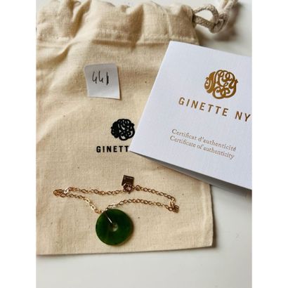GINETTE NY. BRACELET en or rose 750°/°° «Donut»...