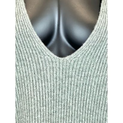 HERMES Paris. Pull tunique en tricoté de...