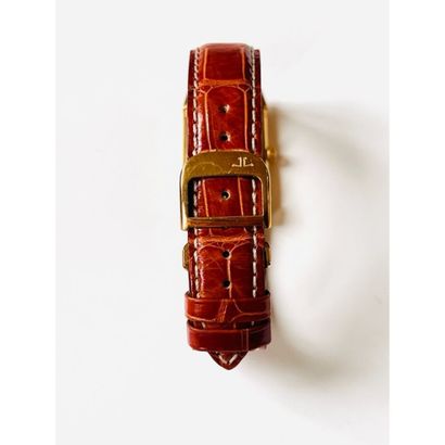 JAEGER LE COULTRE. MONTRE en or jaune 750°/°°...