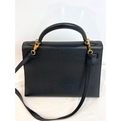 HERMES Paris. Sac «Kelly» (32cm) en cuir...