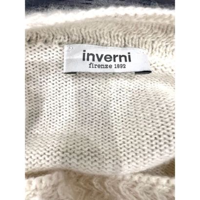 INVERNI. Pull tunique évasé en tricoté de...