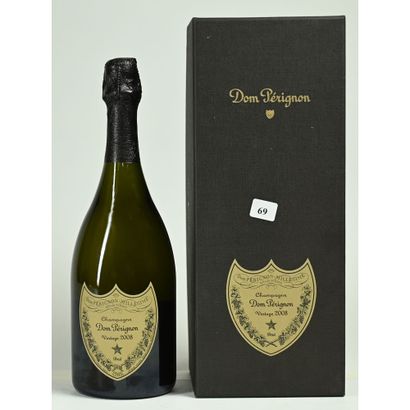 1 Btle Champagne DOM PERIGNON, 2008. En ...