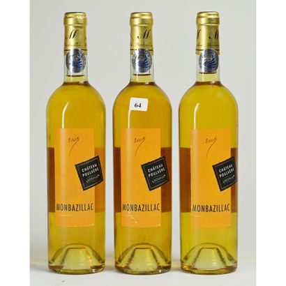 3 Btles MONBAZILLAC, Château Poulvère, 2...