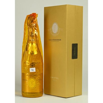 1 Btle dans son coffret de Champagne CRISTAL...