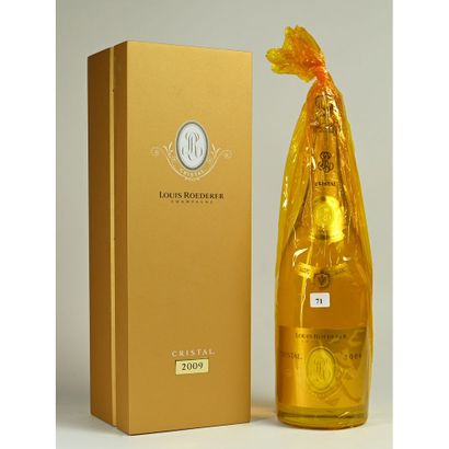 1 Magnum dans son coffret Luxe de CRISTAL...