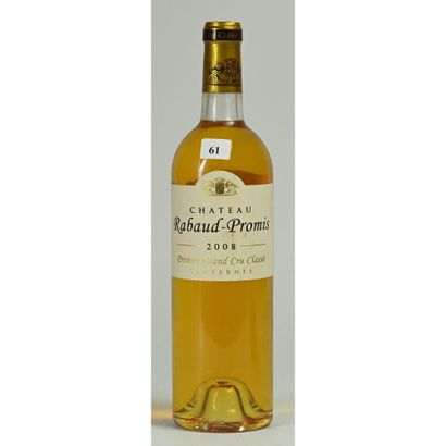 1 Btle Château RABAUD-PROMIS, 1er GC, Sauternes,...