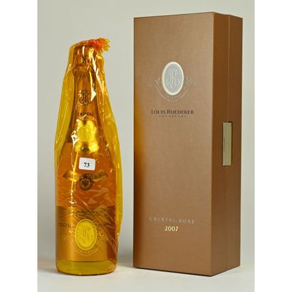 1 Btle Coffret Champagne CRISTAL ROEDERER,...