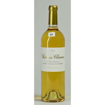 1 Btle Château CLIMENS, 1er Cru, 2013.