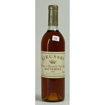 1 Btle Château RIEUSSEC, 1er GCC, Sauternes,...