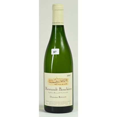 1 Btle MEURSAULT-BOUCHERES, 1er Cru, Domaine...