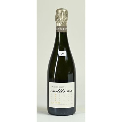 1 Btle Champagne Jacques SELOSSE, «Millésime»...