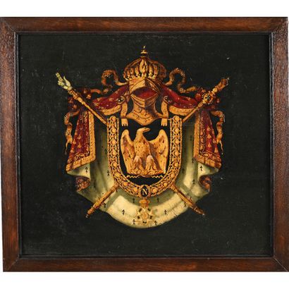 CARROSSE DOOR PANEL in slightly curved wood,...