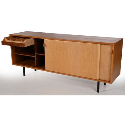 KNOLL Florence. BUFFET EN ENFILADE à coulissant....