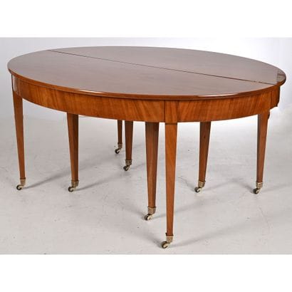 IMPORTANT DIRECTOIRE DINING ROOM TABLE in...