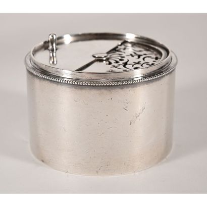 ORIGINAL LOUIS XVI ENCRIER in solid silver...