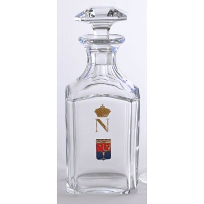 BACCARAT. CARAFE à cognac avec l’inscription...
