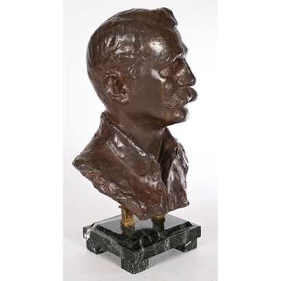 PIRON Eugène-Désiré. (1875-1928). «Buste...