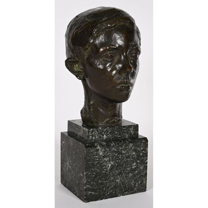 JOFFRE Félix. (1903-1989). «Tête d’homme»....