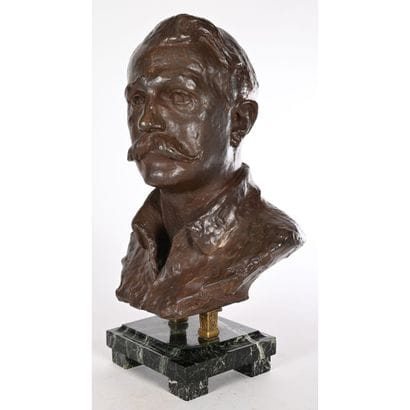 PIRON Eugène-Désiré. (1875-1928). «Buste...