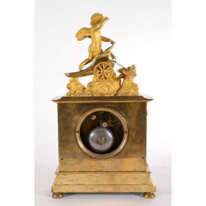 Bronze EMPIRE HANGER with the chariot of...