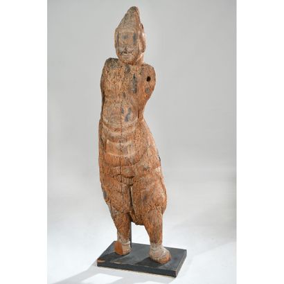 RARE ET IMPORTANTE REPRESENTATION d’une divinité...
