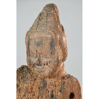 RARE ET IMPORTANTE REPRESENTATION d’une divinité...