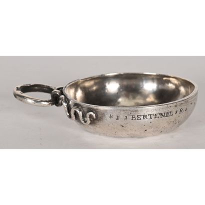 TASTEVIN DIRECTOIRE in solid silver. Fluted...