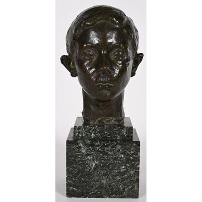JOFFRE Félix. (1903-1989). «Tête d’homme»....