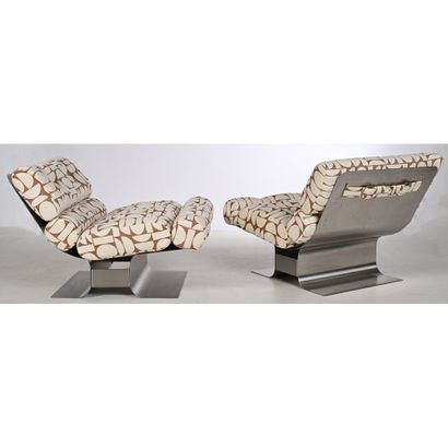MONNET François. (1946). PAIRE DE FAUTEUILS...