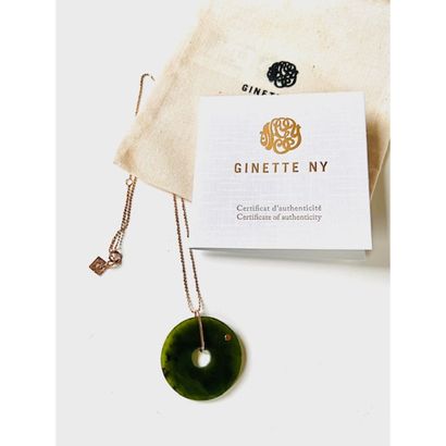 Ginette NY. Collier en or rose 750°/°° «Donut»...
