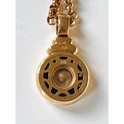 CHOPARD. Collier en or jaune 750°/°° maillon...