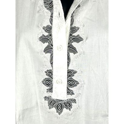 Ermanno SCERVINO. Chemise de forme liquette...