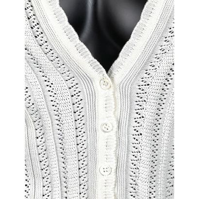MOLLI. Pull de forme gilet en tricoté de...