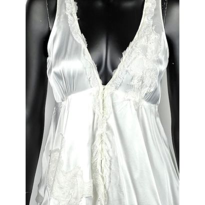 Ermanno SCERVINO. Robe sans manche en rayonne...