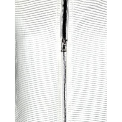 COURREGES. Robe droite sans manche en coton...