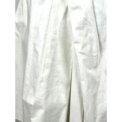 DSQUARED. Jupe à plis plats en épais coton...