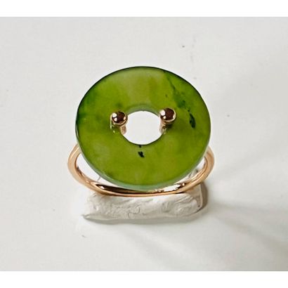 Ginette NY. Bague en or rose 750°/°° «Donut»...