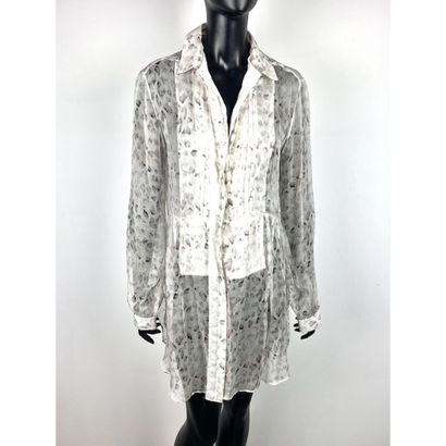 Ermanno SCERVINO. Tunique en voile de soie...