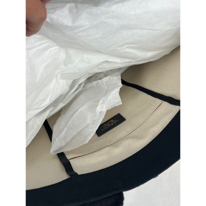 GAMBATTISTA VALLI. Sac cabas en toile beige...