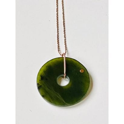 Ginette NY. Collier en or rose 750°/°° «Donut»...