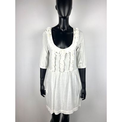 SEE BY CHLOE. Robe manches ¾ en modal et...