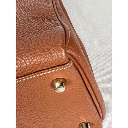 HERMES 2014.Sac Kelly (35cm) en cuir grainé...